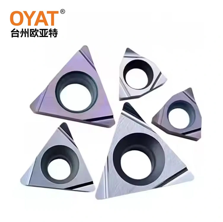 Por que esse TBGT060102L Turning Insert se destaca no acabamento?