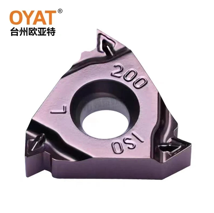 Taizhou Oyt lançou a série SR2025 de inserções de corte CNC, liderando a inovação tecnológica de ferramentas de corte domésticas